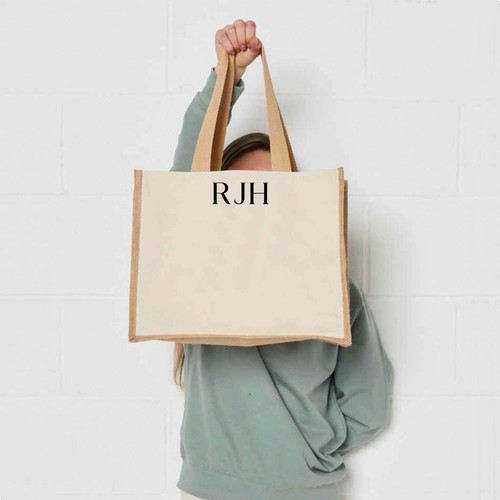 Tote bag personalised large - tote,