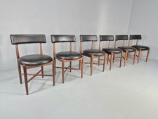 6 Vintage G Plan Circle Chairs