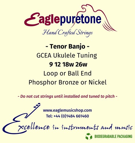 Eagle puretone tenor banjo - tenor,