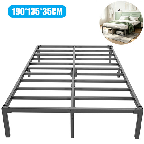 Large strong double bed - double, metal