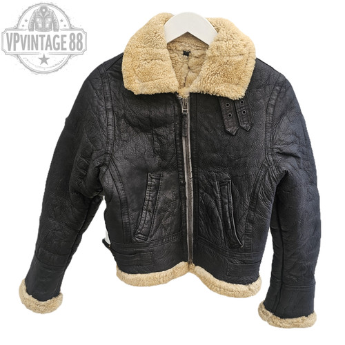 Vintage aviator bomber - vintage,