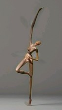 Solid Bronze figure of a