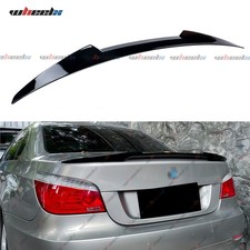 FOR BMW 5 SERIES E60 GLOSS BLACK REAR BOOT TRUCK SPOILER WING BODY KIT 2004-2010