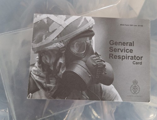 British army gsr card - british,