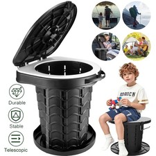 Adjustable Folding Toilet With