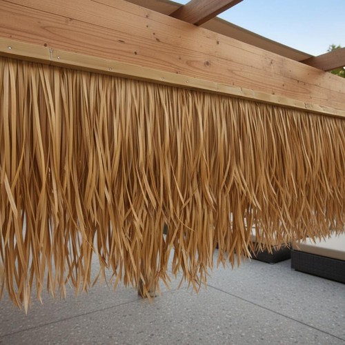 Tiki hut grass roof - hut,