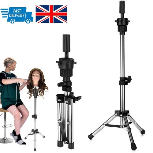 Adjustable wig head - head, stand