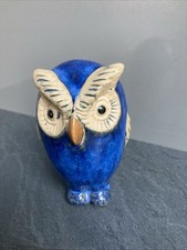 Vintage Pottery Hand Made Blue