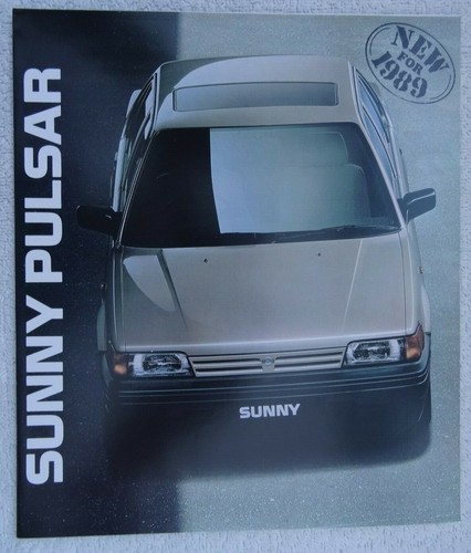 Nissan sunny pulsar - pulsar, brochure