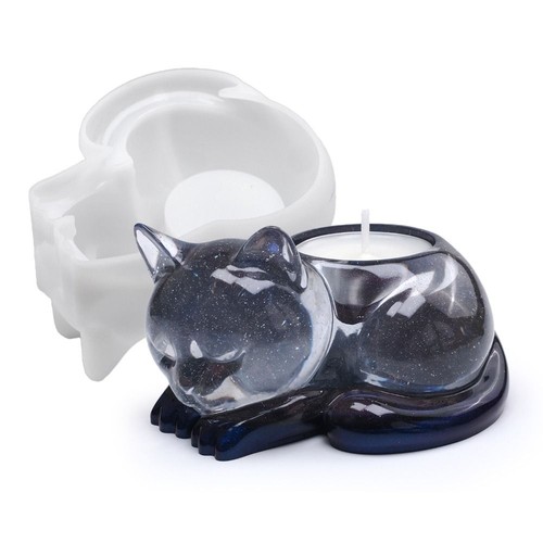 Silicone resin cat - silicone, candle