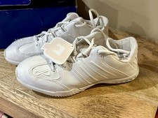 📣 NIB NFINITY GAME DAY WHITE CHEER SHOES NF-1009-0000 BIONIQ TUMBLING SIZE 8.5