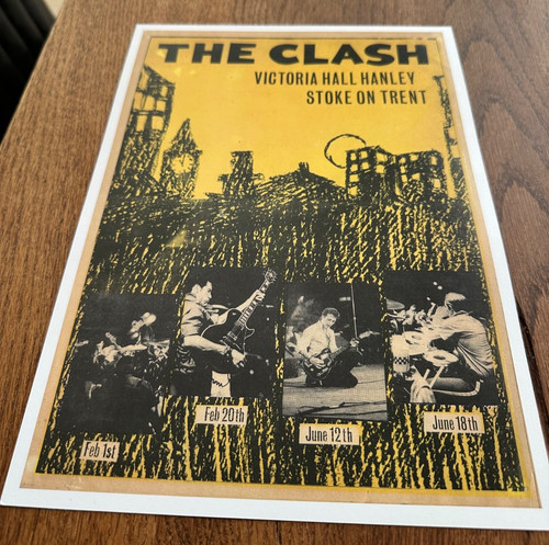 The clash victoria hall hanley - the,