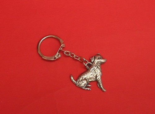 Jack russell keyring dog charm - jack,