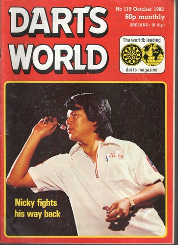 Darts world magazines 1982 - world, x8