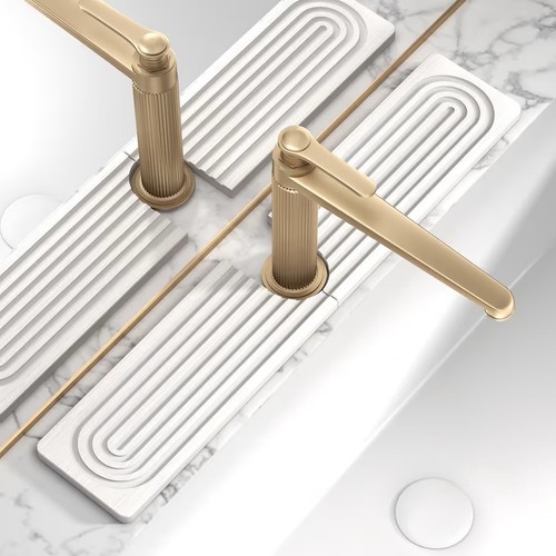 Stone faucet mat - mat, kitchen