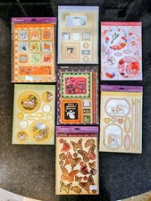 7 x Hunkydory Adorable Scorable Die Cut Toppers & Card Kits