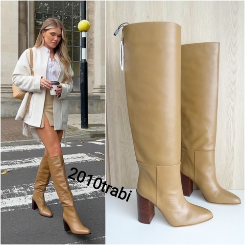 Zara camel high - zara, heel