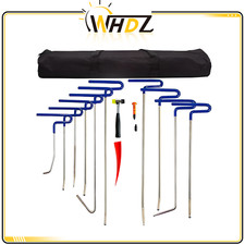 WHDZ 14 Pcs Car Puller Rods Dent Scratch Paintless Repair Tools Auto Kits