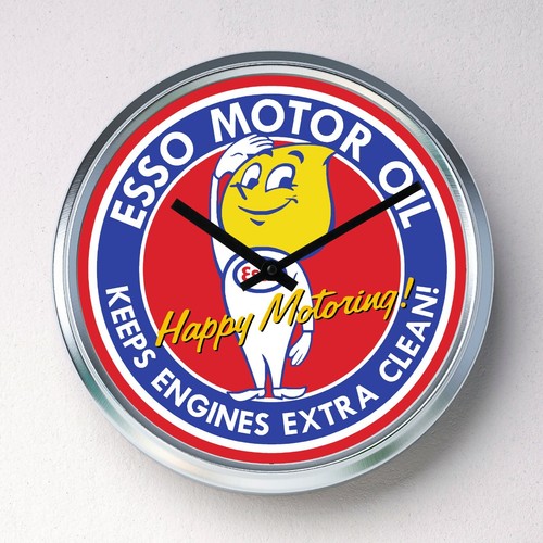 Esso motor oil - motor, wall