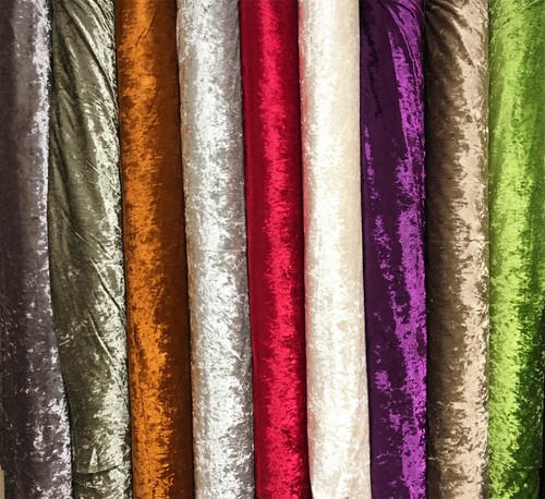 Crushed velvet fabric - velvet,