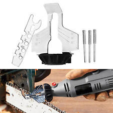 Chain Saw Sharpener Chainsaw Attachment Sharpening Adapter Fit Electric Grinder