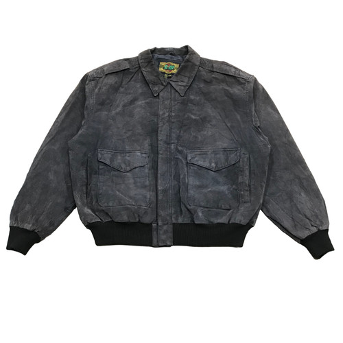 Vtg iii bomber leather - bomber,