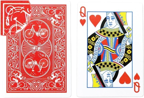 Marked magic playing cards - marked,
