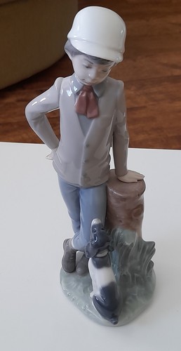 Nao lladro boy with - by,