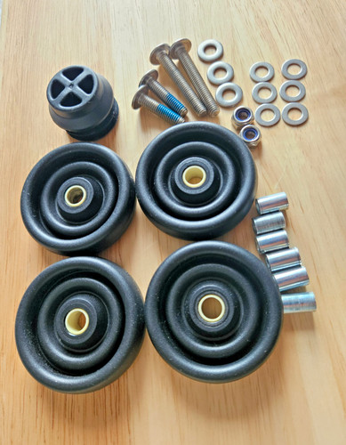 Brompton rear rack roller - brompton,