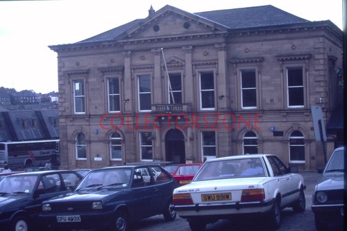 35mm slide 1990 batley - 35mm, town