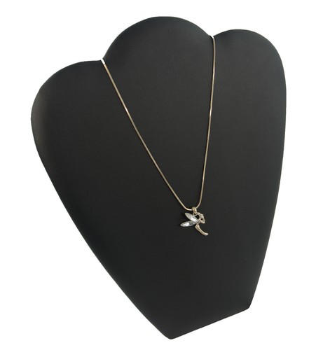 Necklace holder stand padded - necklace,