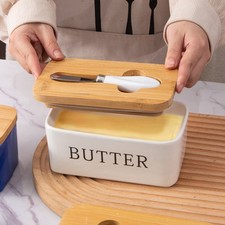 Ceramic French Butter Dish