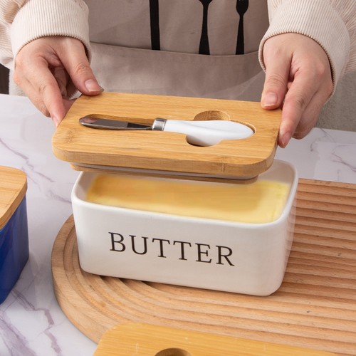 Ceramic french butter - french,