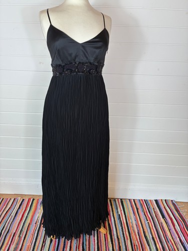 Monsoon vintage black silk - vintage,