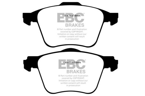 Ebc greenstuff front brake - ebc,