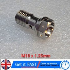 1 x Single Titanium Banjo Bolt