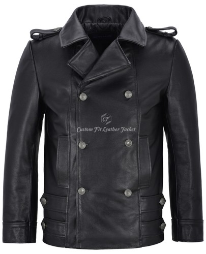 Men german leather coat - german,