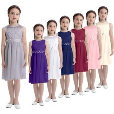 Flower Girls Lace Chiffon