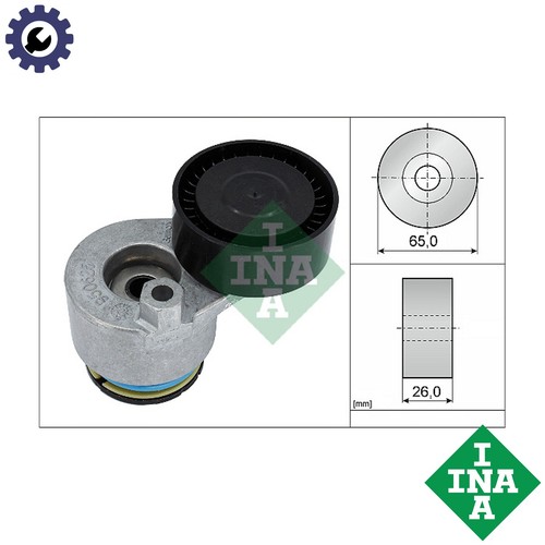 Tensioner lever vribbed - vribbed, belt