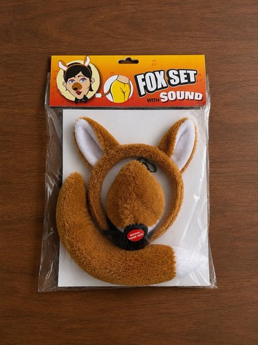 Kids fox costume set with - costume,