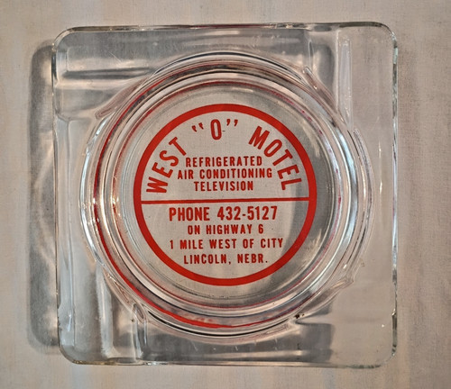 Vintage advertising ashtray - vintage,