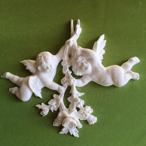 Shabby chic swag cherubs - chic-swag,