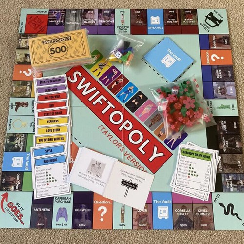 Hot monopoly inspired board - uk,