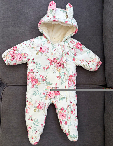 Next baby girls floral hooded - baby,