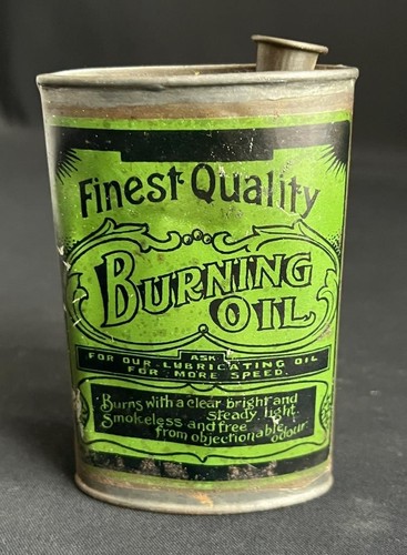 Cycle lamp burning - lamp, oil