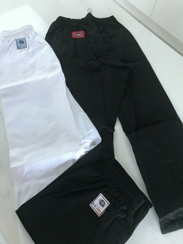 Black karate pants free - black, /