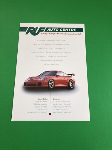 Porsche ruf turbo vintage - porsche,