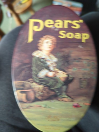 Vintage look pears soap gift - pears,