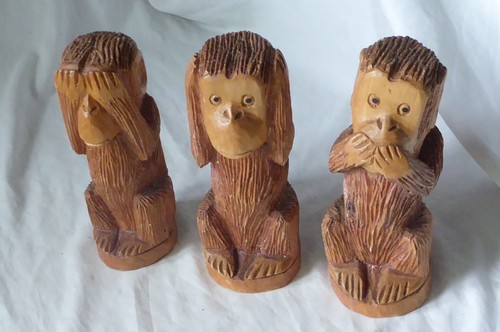 Vintage large wooden hand - vintage,