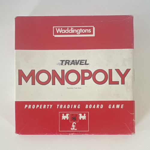Waddingtons travel monopoly - waddingtons,